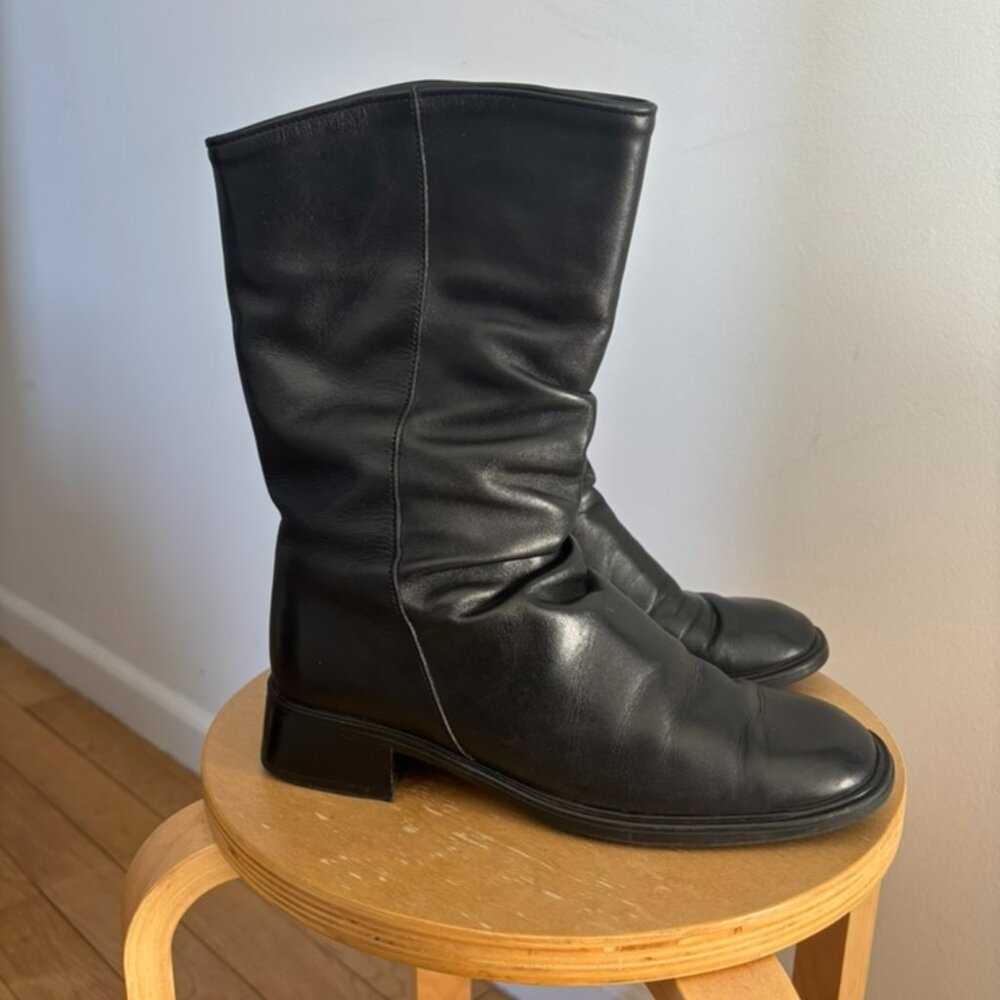 Santana Canada Waterproof leather slouch boots Size 7